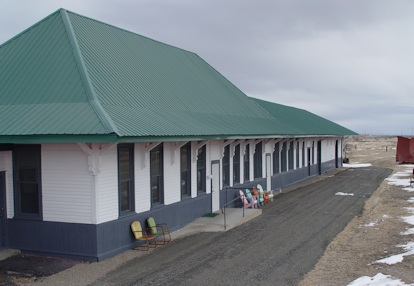 Milwauke Road Depot Harlowton MT